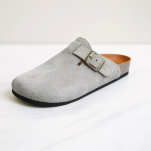 جلد طبيعى كود 7 - رمادي Slipper